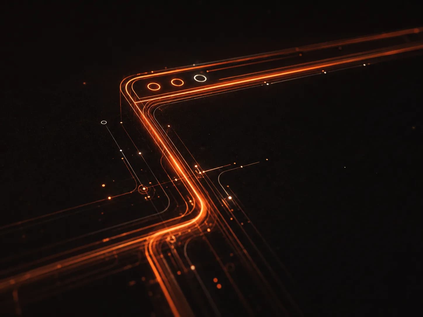 Web — signal-routing art